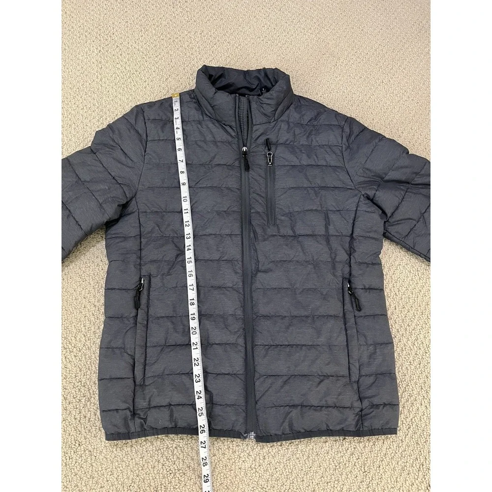 Club Room Mens Puffer Jacket Coat GREY‎ size S